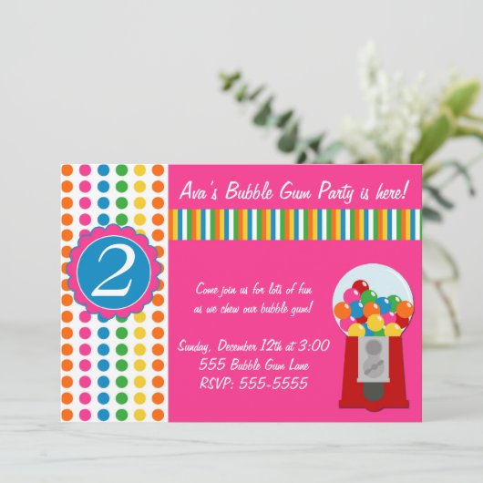 Gumballの招待 招待状 (スタンド正面)