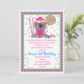 Gumball機械およびキャンデーの招待状 招待状 (スタンド正面)