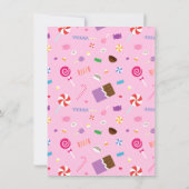 Gumball機械甘いキャンデーの誕生会 招待状 (裏面)