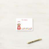 Gumballsカラフル Post-パーソナライズされた It Notepad ポストイット (デスク上)