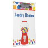 Gumballsクリカラフルップパーソナライズされたボード クリップボード (右)