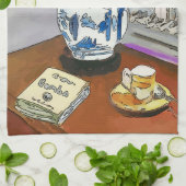 Gumbo Book, Flowers, Bevase, after Matisse キッチンタオル (折り畳み)