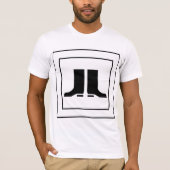 Gumboot Sign Mens T-Shirt Tシャツ (正面)