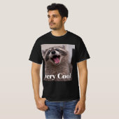 Gumbus Very Cool Raccoon  Tシャツ (正面フル)