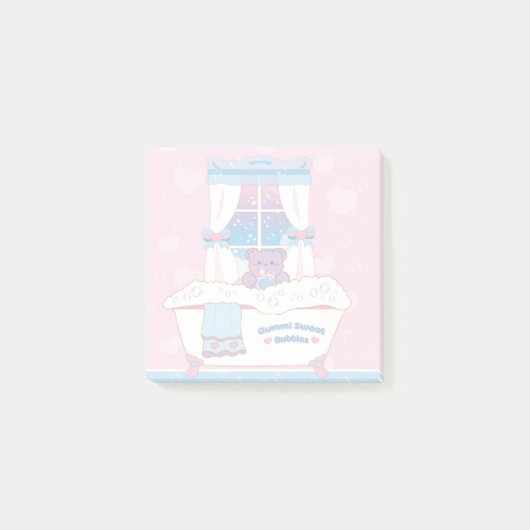 Gummi Sweet Bubbles Notes ポストイット (正面)
