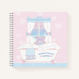 Gummi Sweet Bubbles Square Notebook ノートブック