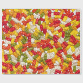 Gummy Bear写真 ラッピングペーパー (フラット)