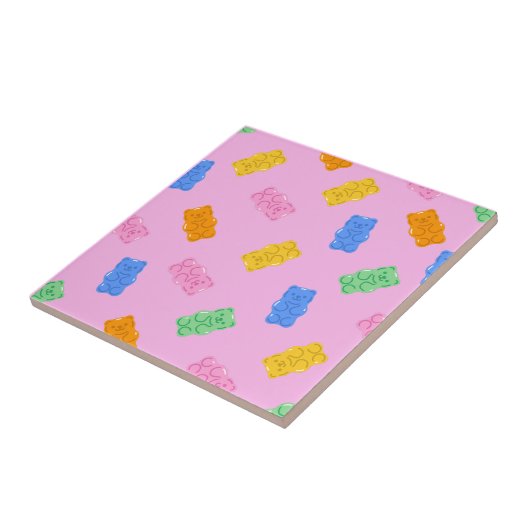 Gummy Bear Aesthetic Ceramic Tile タイル (側面)