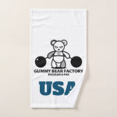 Gummy Bear Factory  バスタオルセット (ハンドタオル)