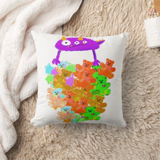 Gummy Bear Harvest Monster クッション (ブランケット)