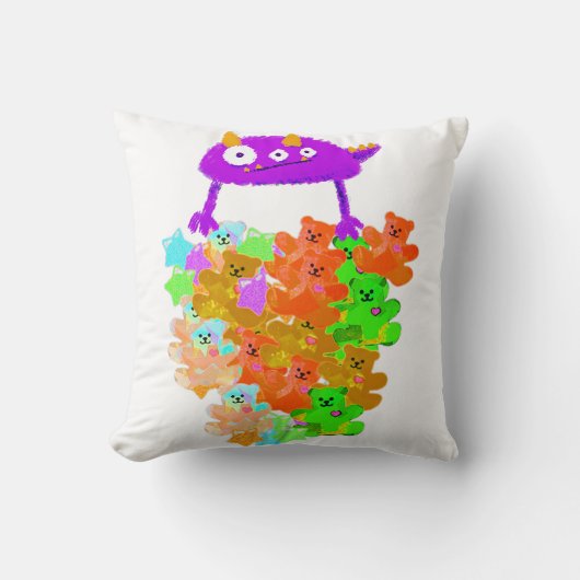 Gummy Bear Harvest Monster クッション (正面)