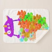 Gummy Bear Harvest Monster シェルパブランケット (正面(横))