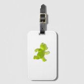 Gummy Bear on the Run - Sweet & Cool Baby Bodysuit ラゲッジタグ (正面縦)