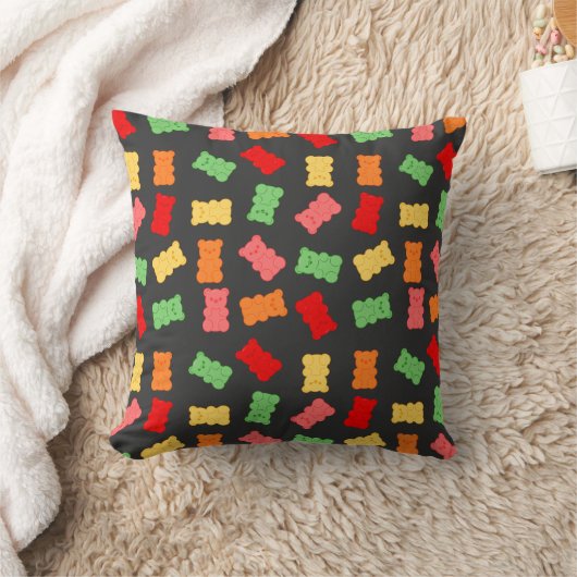 Gummy Bear Pattern クッション (ブランケット)