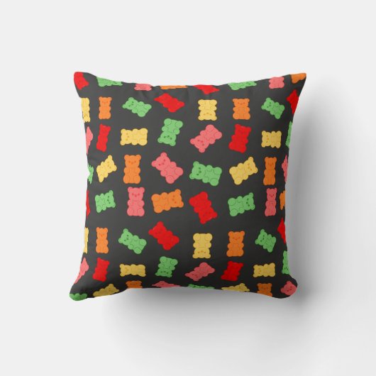 Gummy Bear Pattern クッション (裏面)