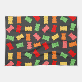 Gummy Bear Wrapping Paper キッチンタオル