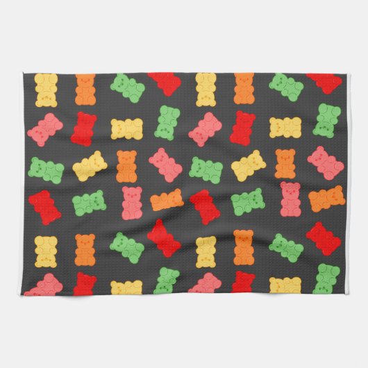 Gummy Bear Wrapping Paper キッチンタオル (横)