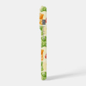 Gummy Bears Mint Pink Yellow Fruit Birthday iPhoneケース (左側面)