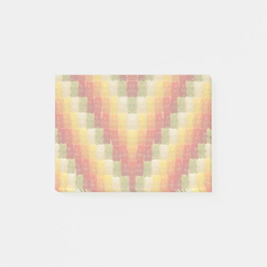 gummy bears - Post-It Notesパッド ポストイット (正面)