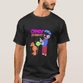 Gummy Candy I Candy Security I Candy Cane Candy Sw Tシャツ (正面)