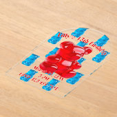 Gummy Jelly  アクリル招待状 (レイダウン)