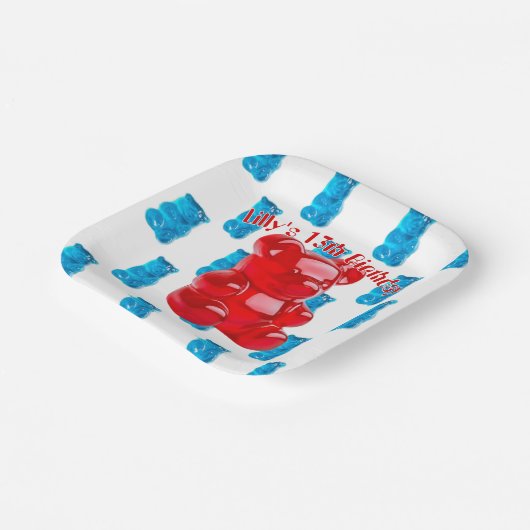 Gummy Jelly  ペーパープレート (傾斜あり)