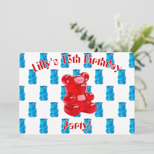 Gummy Jelly  招待状 (スタンド正面)