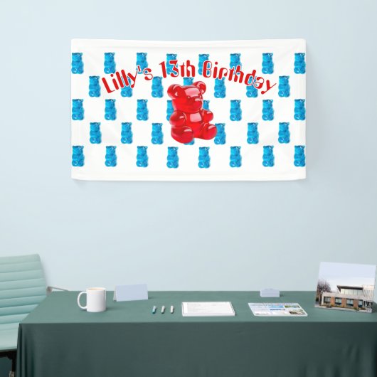 Gummy Jelly  横断幕 (トレードショー)