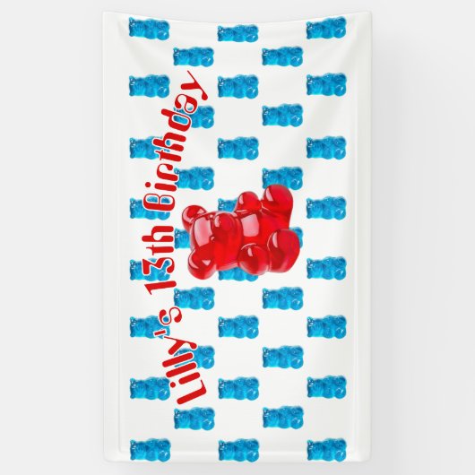 Gummy Jelly  横断幕 (縦)