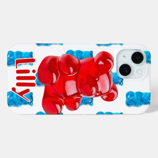 Gummy Jelly  Case-Mate iPhoneケース (裏面 (横))