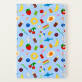 Gummy Lover Blue ノートブック (裏面)