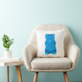 Gummybearの青いイラストレーション クッション (椅子)
