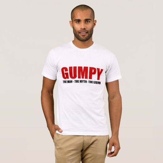Gumpy人神話伝説 Tシャツ (正面フル)