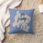 gun湖の枕 クッション (ブランケット)