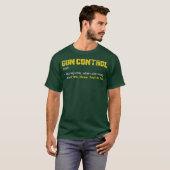 Gun Control Definition Pro Gun Gun Control Tシャツ (正面フル)