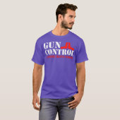 Gun Control Is Using Both Hands Tシャツ (正面フル)