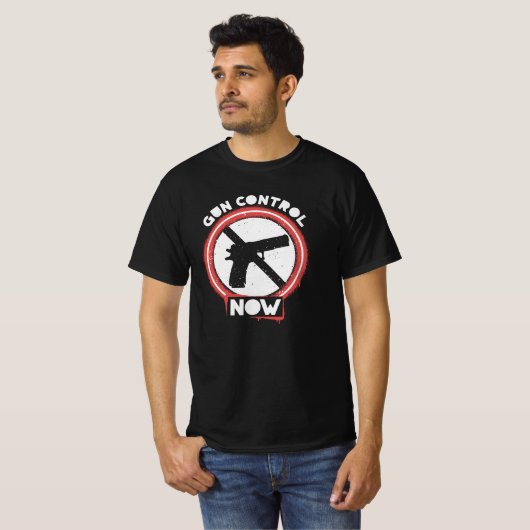 Gun Control Now Tシャツ (正面フル)