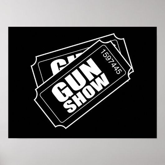 Gun Showへの2チケット ポスター (正面)