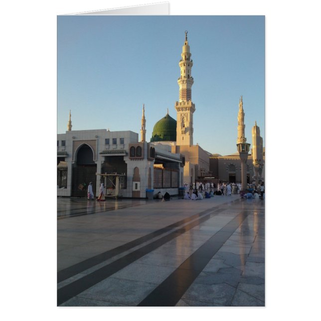 Gunbad-e-Khidra (Masjid Nabwi)マディーナ (正面)