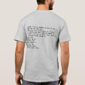 #gunblogger_conspiracy #3 tシャツ (裏面)