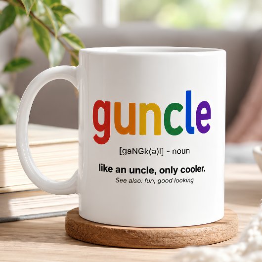 Guncleの面白い定義 コーヒーマグカップ