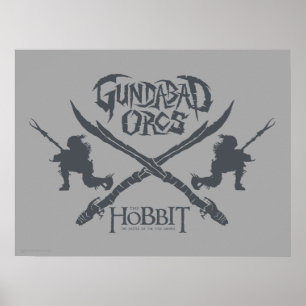 Gundabad Orcs Movie Icon ポスター
