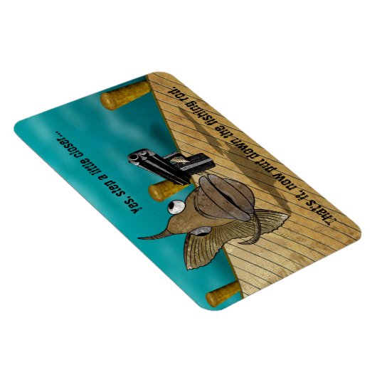 GunFish on波止場 マグネット (右側)