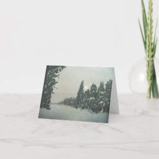 Gunflintの道の雪 カード