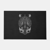 Gungnir -やりそしてOdinの生命の樹 ドアマット (正面)