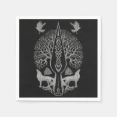 Gungnir – オジンの槍と命の木 –  スタンダードカクテルナプキン (正面)