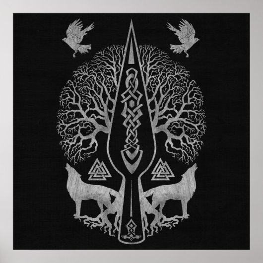 Gungnir – オジンの槍と命の木 – ポスター (正面)