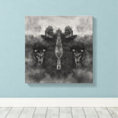 Gungnir – オジンの槍 キャンバスプリント (インサイチュ (ウッドフロア))