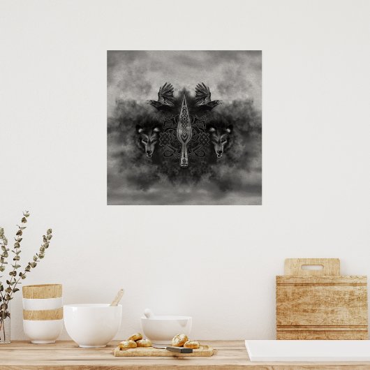 Gungnir – オジンの槍 ポスター (キッチン)