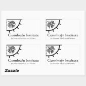 Gunhrafn Institute Sticker 長方形シール (シート)